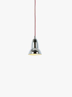【ANGLEPOISE / アングルポイズ】DUO PENDANT（デュオ ペンダント） / レッド + ブラック & ホワイト ケーブル（ペンダントランプ） [電球非同梱]