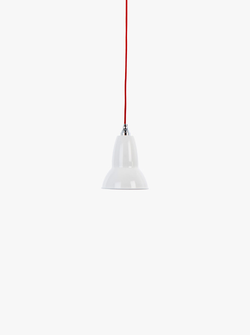 【ANGLEPOISE / アングルポイズ】DUO PENDANT（デュオ ペンダント） / レッド + ブラック & ホワイト ケーブル（ペンダントランプ） [電球非同梱]