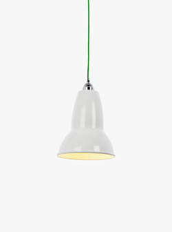 【ANGLEPOISE / アングルポイズ】DUO MAXI PENDANT（デュオ マキシ ペンダント） / ブラック + レッド ケーブル（ペンダントランプ） [電球非同梱]