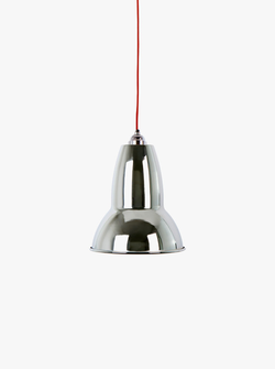 【ANGLEPOISE / アングルポイズ】DUO MAXI PENDANT（デュオ マキシ ペンダント） / ブラック + レッド ケーブル（ペンダントランプ） [電球非同梱]