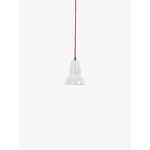 【ANGLEPOISE / アングルポイズ】DUO PENDANT（デュオ ペンダント） / ホワイト + レッド ケーブル（ペンダントランプ） [電球非同梱]