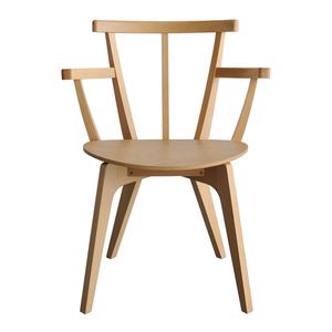 【COMMOC】Beetle Chair Arm / Natural（ダイニングチェア）