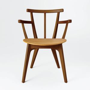 【COMMOC】Beetle Chair Arm / Light Gray（ダイニングチェア）