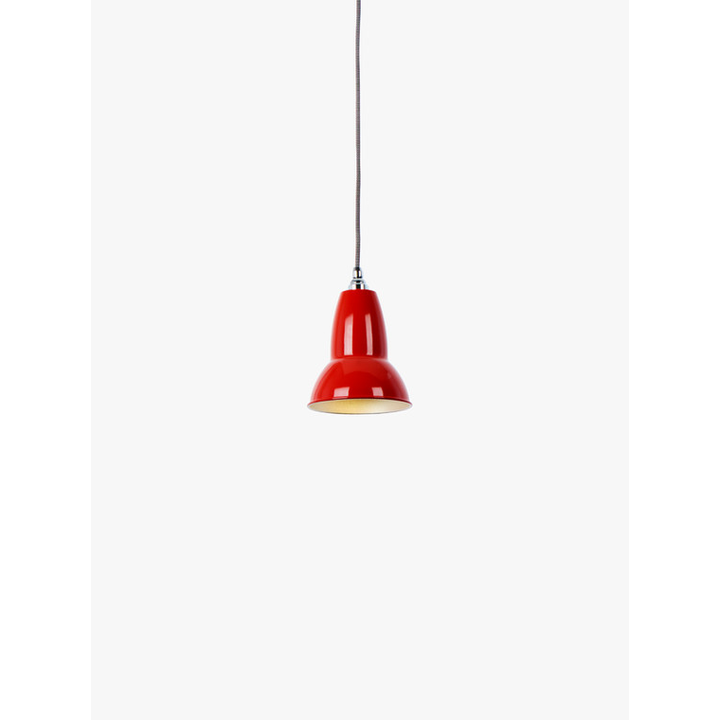【ANGLEPOISE / アングルポイズ】DUO PENDANT（デュオ ペンダント） / レッド + ブラック & ホワイト ケーブル（ペンダントランプ） [電球非同梱]