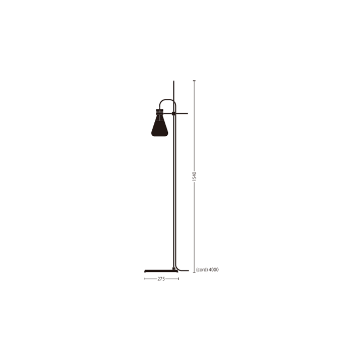 【abode】FLASK - Floor Lamp （フロアランプ） 