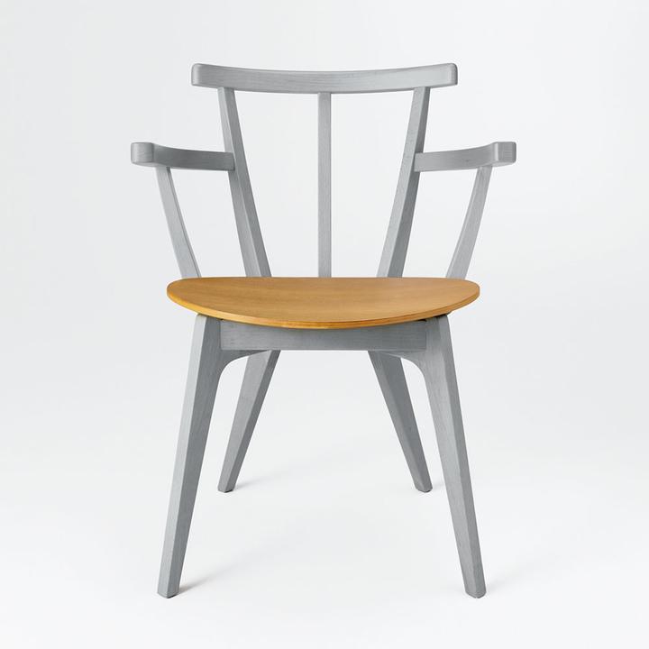 【COMMOC】Beetle Chair Arm / Khaki（ダイニングチェア）