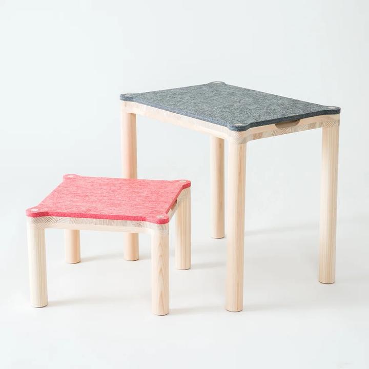 【feelt】otona stool / Red