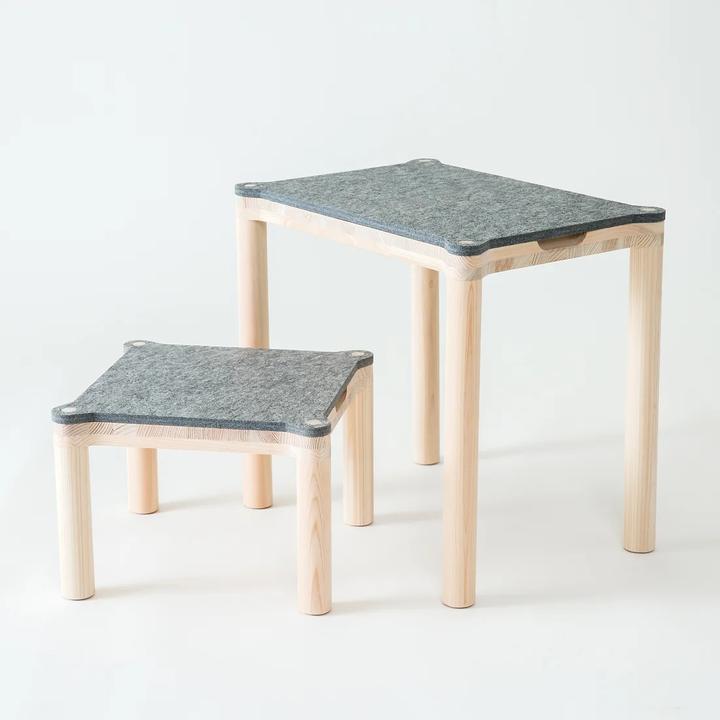 【feelt】otona stool / Gray
