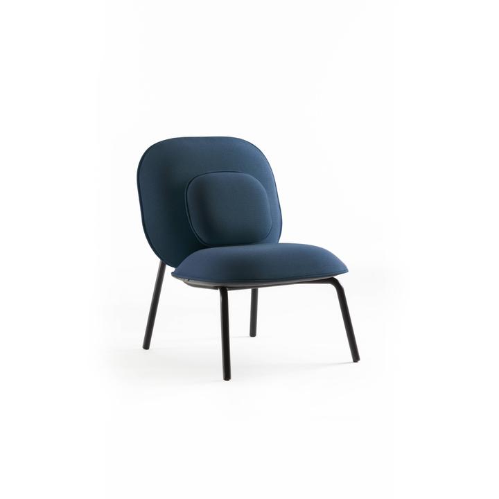 【TOOU】TASCA lounge chair Gabriel fabric / blue